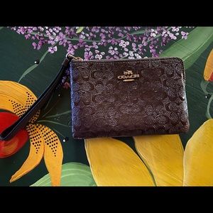 Authentic Coach wristlet...